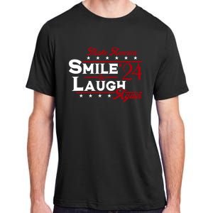 Make America Smile And Laugh Again 2024 Adult ChromaSoft Performance T-Shirt