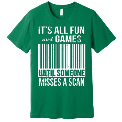 Misses A Scan Postal Worker Premium T-Shirt