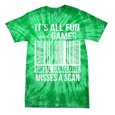 Misses A Scan Postal Worker Tie-Dye T-Shirt