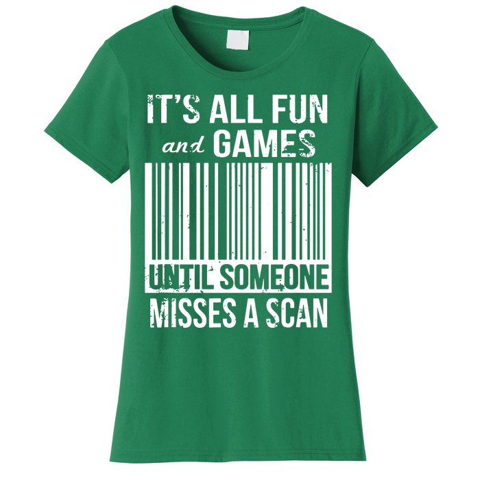 Misses A Scan Postal Worker Women's T-Shirt