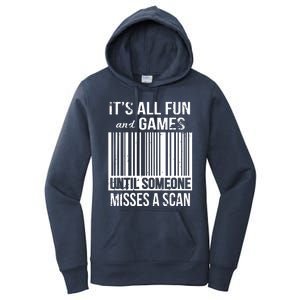 Misses A Scan Postal Worker Women's Pullover Hoodie