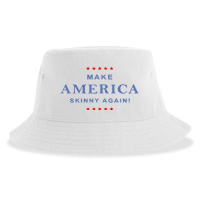 Make America Skinny Again Sustainable Bucket Hat