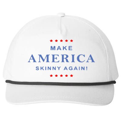 Make America Skinny Again Snapback Five-Panel Rope Hat