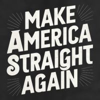 Make America Straight Again 11oz C Handle Ceramic Mug