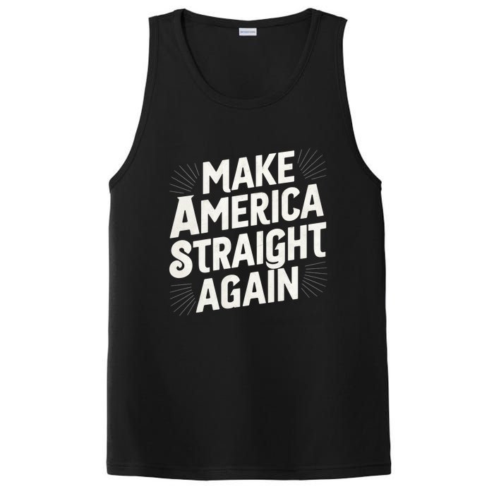 Make America Straight Again PosiCharge Competitor Tank