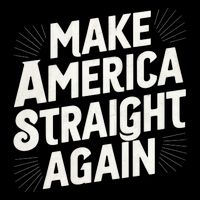 Make America Straight Again Toddler T-Shirt