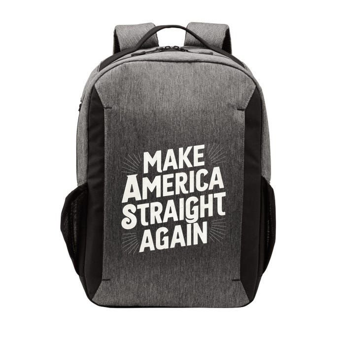 Make America Straight Again Vector Backpack