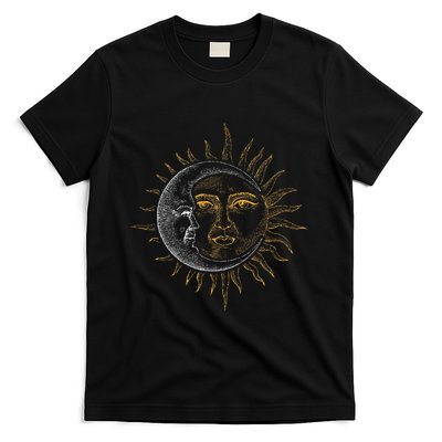 Moon And Sun Astronaut T-Shirt