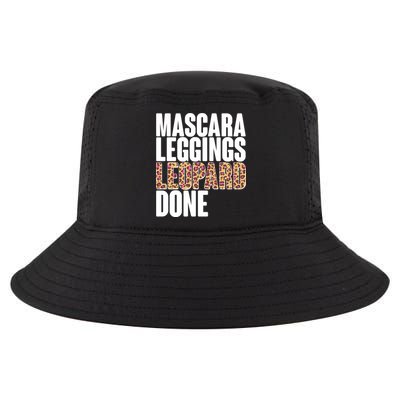 Mascara Leggings Leopard Done  Cool Comfort Performance Bucket Hat