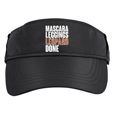 Mascara Leggings Leopard Done  Adult Drive Performance Visor