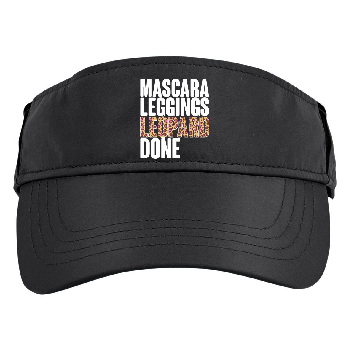 Mascara Leggings Leopard Done  Adult Drive Performance Visor