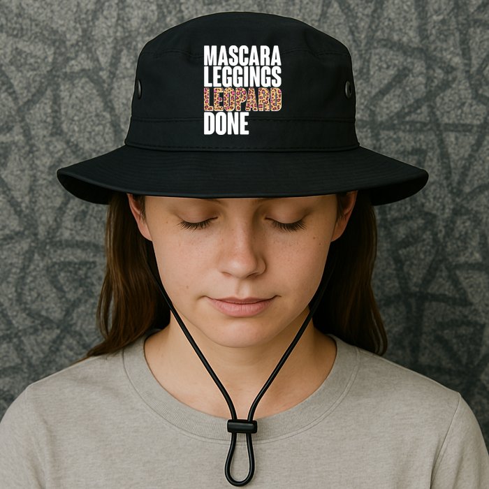 Mascara Leggings Leopard Done  Bucket Hat