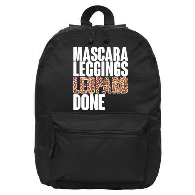 Mascara Leggings Leopard Done  16 in Basic Backpack
