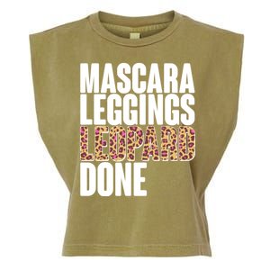 Mascara Leggings Leopard Done  Garment-Dyed Women's Muscle Tee