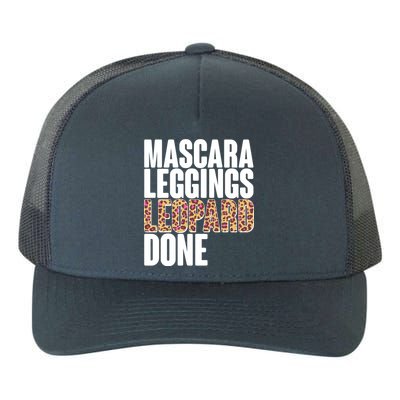 Mascara Leggings Leopard Done  Yupoong Adult 5-Panel Trucker Hat