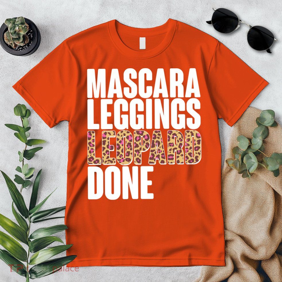 Mascara Leggings Leopard Done  Premium T-Shirt