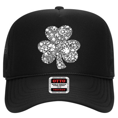 Mash-Up Irish Clover Trucker Hat
