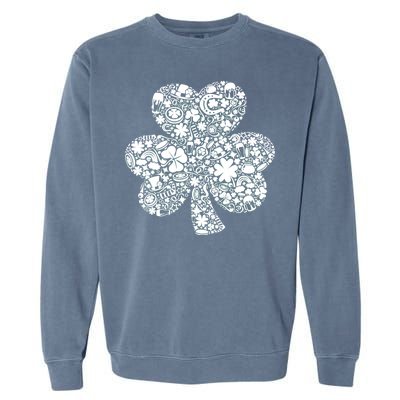 Mash-Up Irish Clover Garment-Dyed Sweatshirt