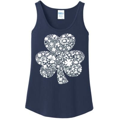 Mash-Up Irish Clover Ladies Essential Tank