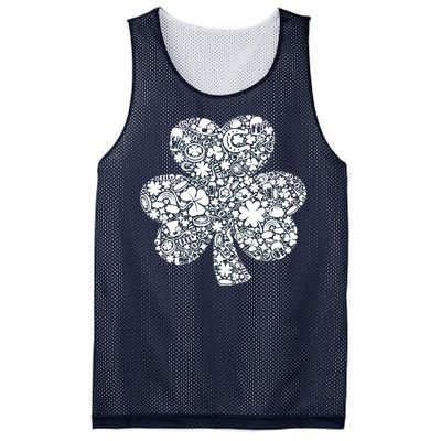 Mash-Up Irish Clover Mesh Reversible Basketball Jersey Tank