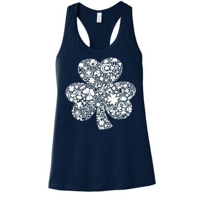 Mash-Up Irish Clover Women's Racerback Tank