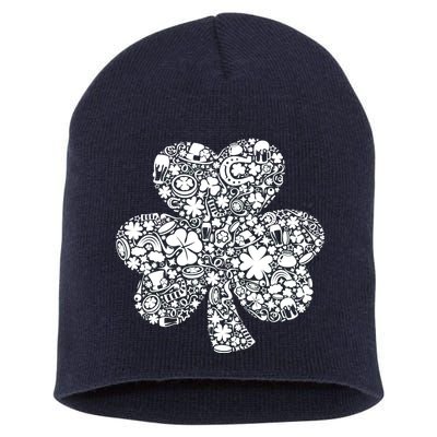 Mash-Up Irish Clover Short Acrylic Beanie