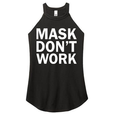 Mask Don't Work Women's Perfect Tri Rocker Tank