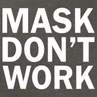 Mask Don't Work Cotton Canvas Backpack