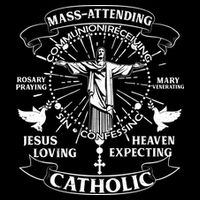 Mass Attending Catholic  Sustainable Bucket Hat