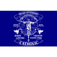 Mass Attending Catholic  Bumper Sticker