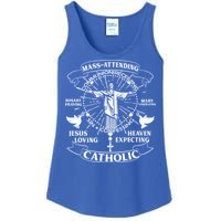 Mass Attending Catholic  Ladies Essential Tank