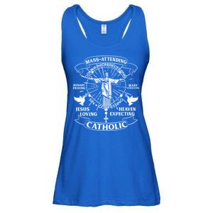 Mass Attending Catholic  Ladies Essential Flowy Tank