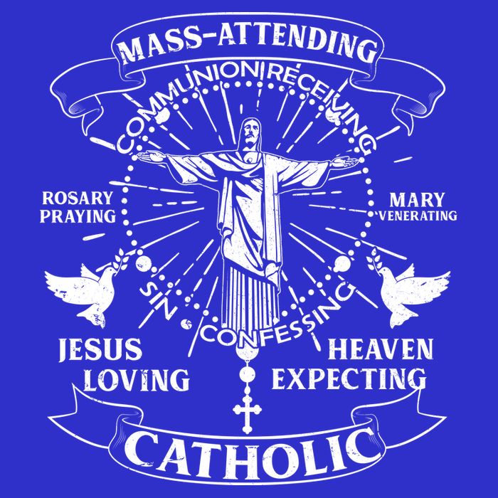 Mass Attending Catholic  16 in Basic Backpack