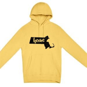 Massachusetts Home State Premium Pullover Hoodie