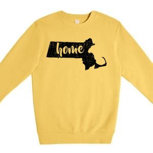 Massachusetts Home State Premium Crewneck Sweatshirt