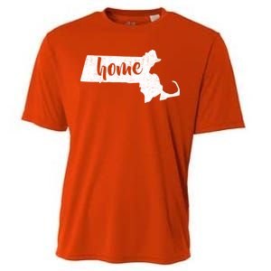 Massachusetts Home State Cooling Performance Crew T-Shirt