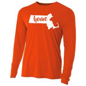 Massachusetts Home State Cooling Performance Long Sleeve Crew