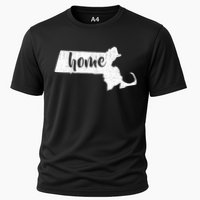 Massachusetts Home State Cooling Performance Crew T-Shirt