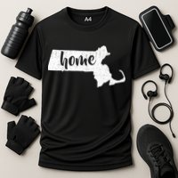 Massachusetts Home State Cooling Performance Crew T-Shirt