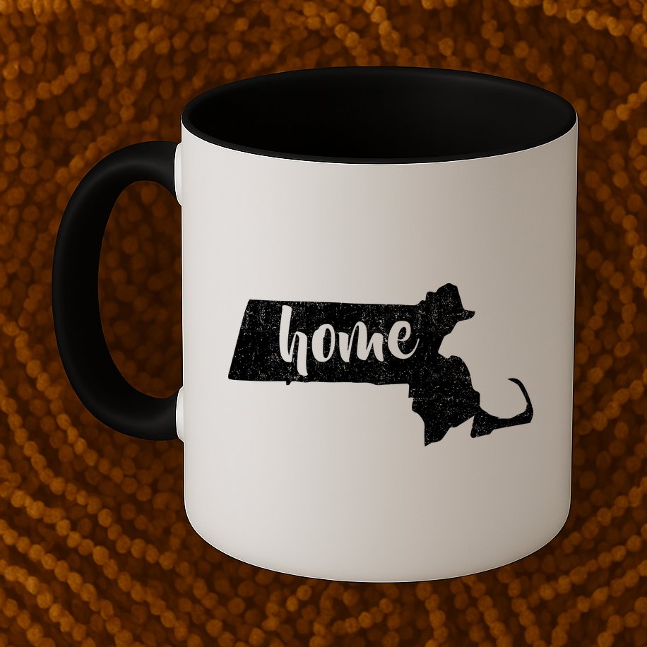 Massachusetts Home State Mug