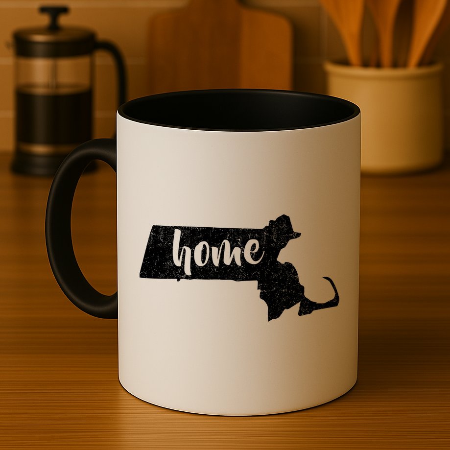 Massachusetts Home State Mug