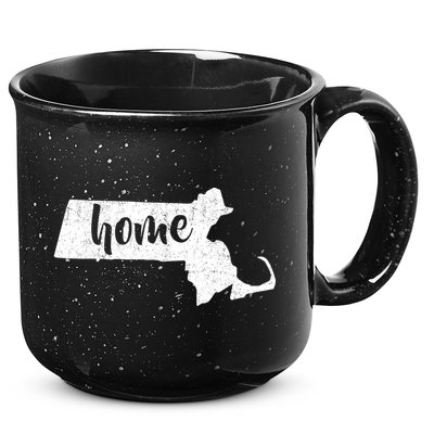 Massachusetts Home State 15oz Campfire Ceramic Mug