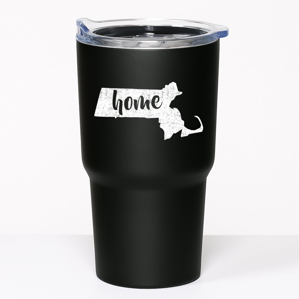 Massachusetts Home State Tumbler