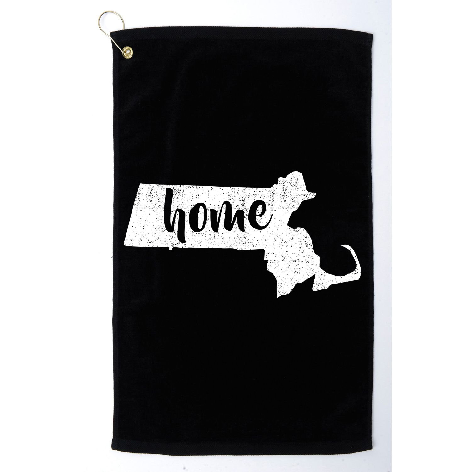 Massachusetts Home State Golf Towel