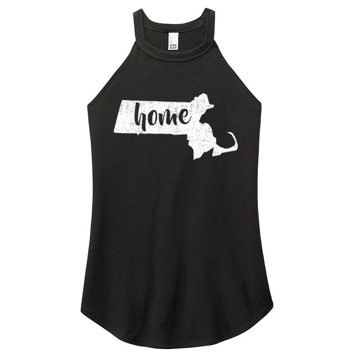Massachusetts Home State Women's Perfect Tri Rocker Tank