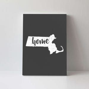 Massachusetts Home State Canvas