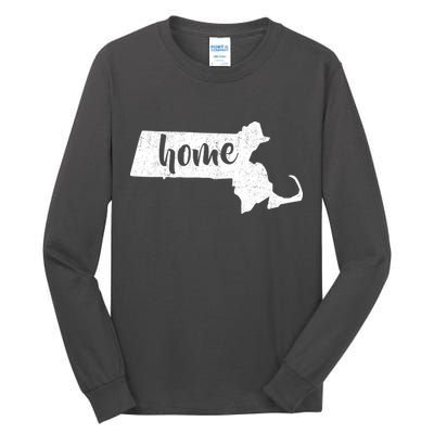 Massachusetts Home State Tall Long Sleeve T-Shirt