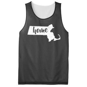 Massachusetts Home State Mesh Reversible Basketball Jersey Tank