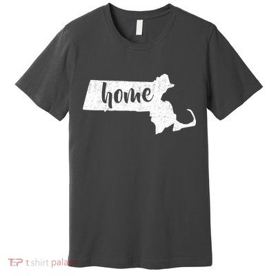 Massachusetts Home State Premium T-Shirt