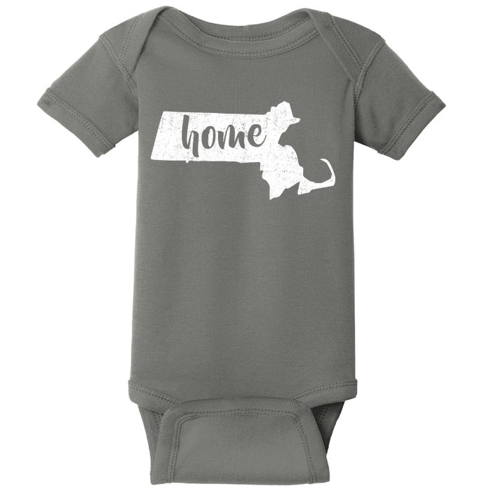 Massachusetts Home State Baby Bodysuit